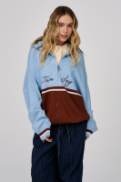 Джемпер на молнии "Sky Line" Two Joy