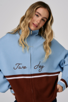 Джемпер на молнии "Sky Line" Two Joy