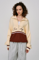 Джемпер на молнии "Cream Line" Two Joy