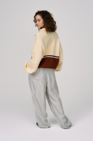 Джемпер на молнии "Cream Line" Two Joy