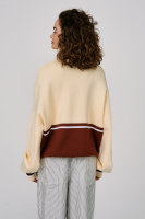 Джемпер на молнии "Cream Line" Two Joy