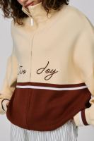 Джемпер на молнии "Cream Line" Two Joy