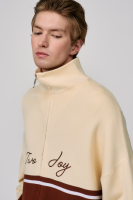 Джемпер на молнии "Cream Line" Two Joy