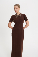 Платье из смесовой шерсти "Diagonal Mind" Two Joy