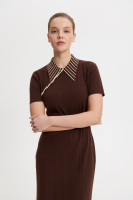 Платье из смесовой шерсти "Diagonal Mind" Two Joy