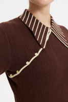 Платье из смесовой шерсти "Diagonal Mind" Two Joy