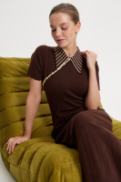 Платье из смесовой шерсти "Diagonal Mind" Two Joy